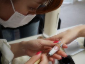 フレンチスカルプ練習